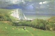 George Inness Etretat oil painting